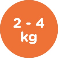 Size 2-4 kg-logo